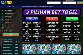 Daftar Bandar Togel Hadiah 4D 10 Juta